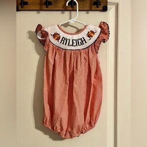 Smocked RYLEIGH Fall Bubble!